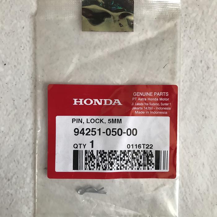 Pin lock 5 mm kode part: 9425105000