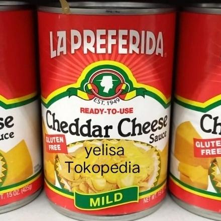 La Preferida Cheddar Cheese Sauce Mild 425gr