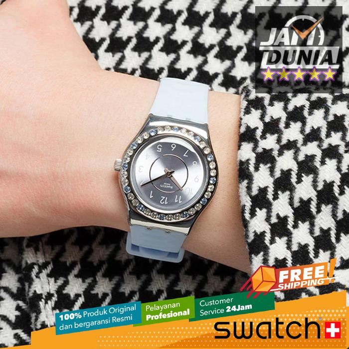 JAM SWATCH ORIGINAL YLS226 YLS 226 JAM TANGAN WANITA NG AQUA