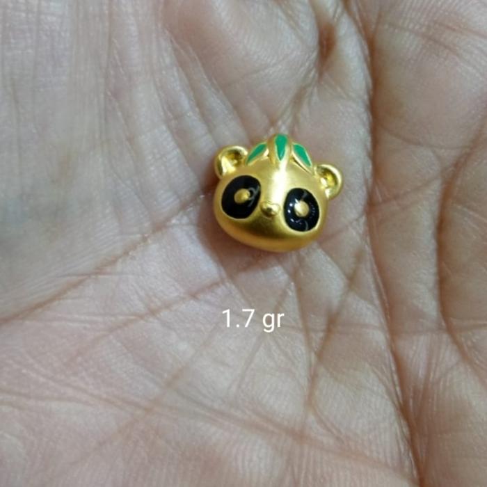 Gelang emas 24k panda lucu