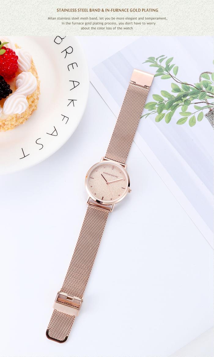 LIMITED EDITION Jam tangan Wanita Hannah Martin 36mm Luxury Ori Mesh