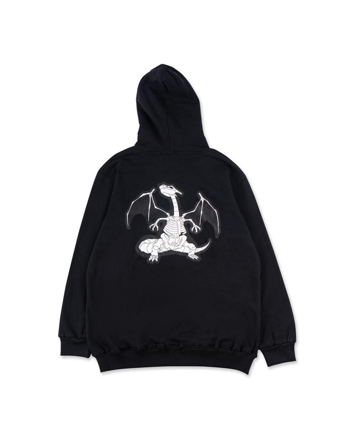 OUTERWEAR HOODIE - POKEMON CHARIZARD BLACK