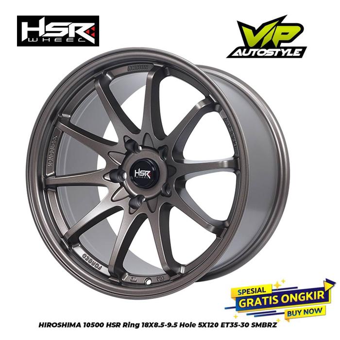 Velg mobil bmw ring 18 dari hsr type hiroshima