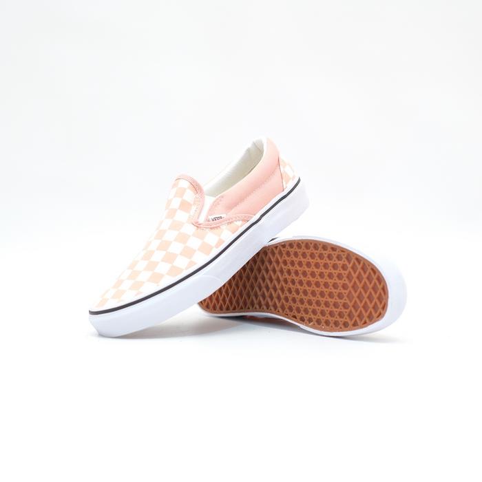 Vans Slip On Checkerboard Rosette Pink Original