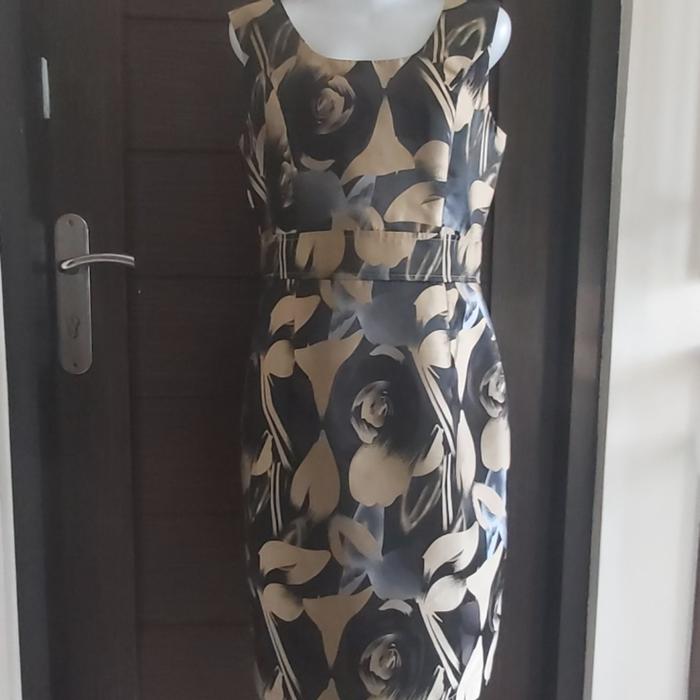 dress bunga gold pl