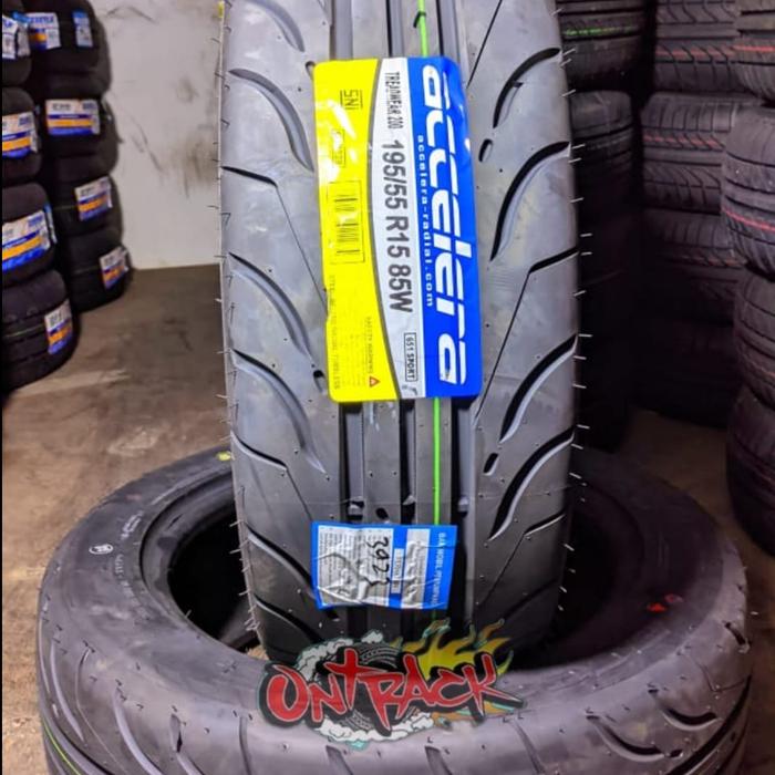 Ban Semi Slick Accelera 651 Sport Tw 200 195.55.Ring 15