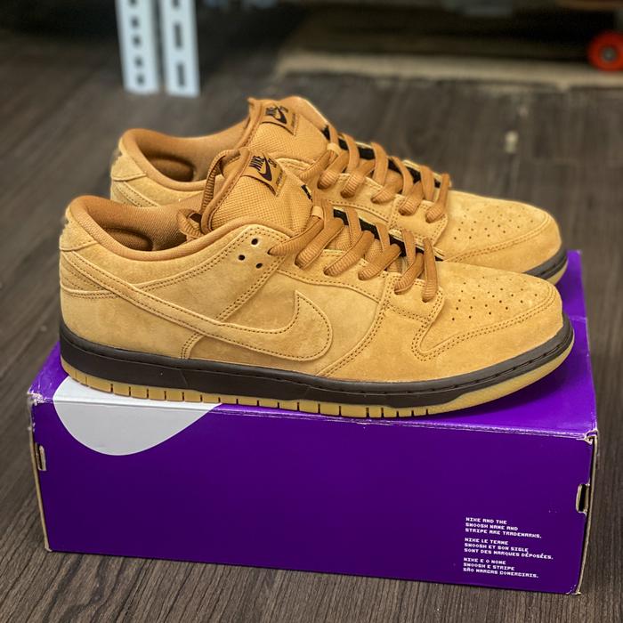 Nike SB Dunk Low Pro Wheat Mocha Gum Brown Original