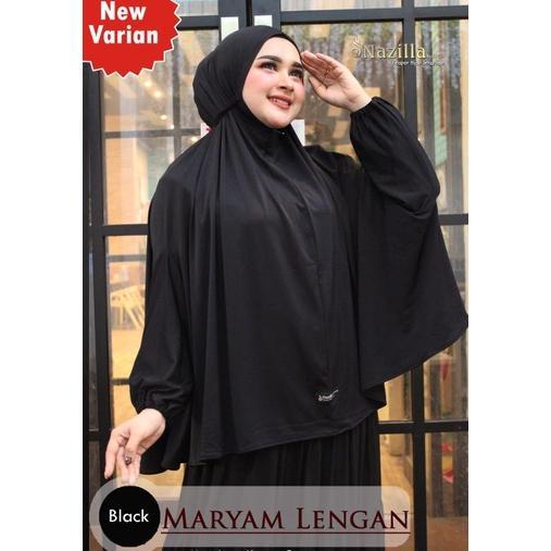 Bergo Maryam Lengan Nazilla/Bergo instan/jilbab instan/bergo
