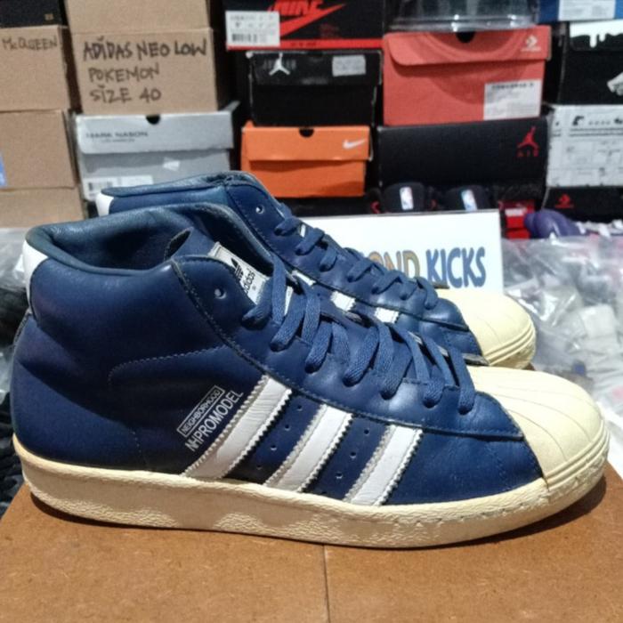 Sepatu Sneakers Ad!das Pro Model x Neighborhood Second - Size 40 2/3