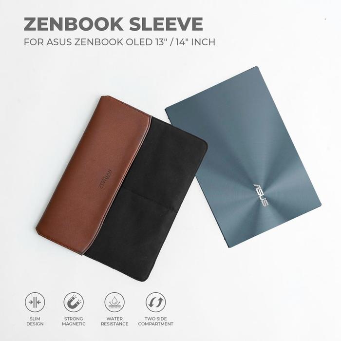 Asus Zenbook 13" / 14" inch Sleeve Civilian Cover Laptop Bag