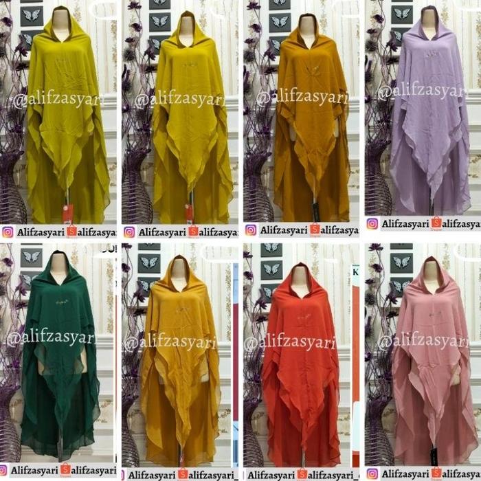 New Ready Khimar Sisesa Sale Sumayya Harga Tag 1.100.000