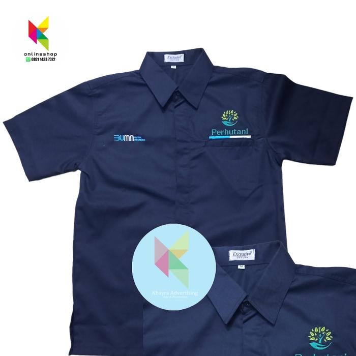 Kemeja bumn perhutani seragam bumn perhutani baju bumn perhutani