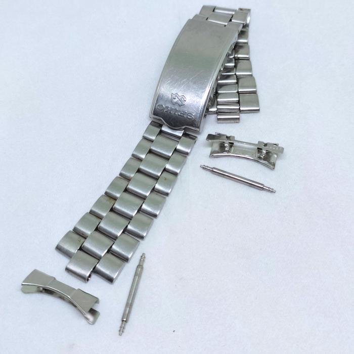 Seiko chronograph SQ original 20mm diver chrono 7A38 vintage bracelet