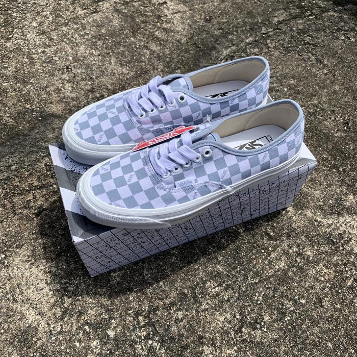 Vans Vault OG Authentic Checkerboard Sky blue