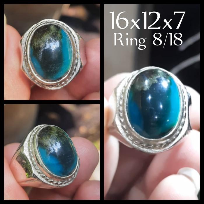 Natural Batu Bacan Kembang Bacan coklat Asli