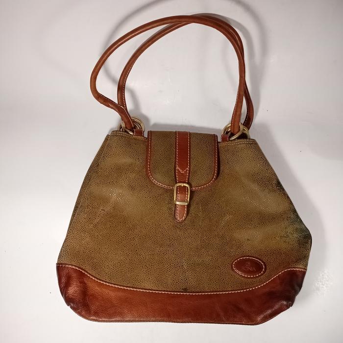 Bonia original leather shoulder woman bag