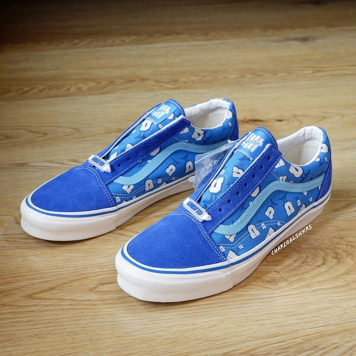 Undefeated x Vans Vault OG Old Skool LX "U-Man Blue" VN0A4P3X7AG