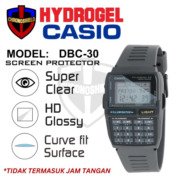 Antigores Jam Tangan Casio DBC 30 DBC30 Hydrogel