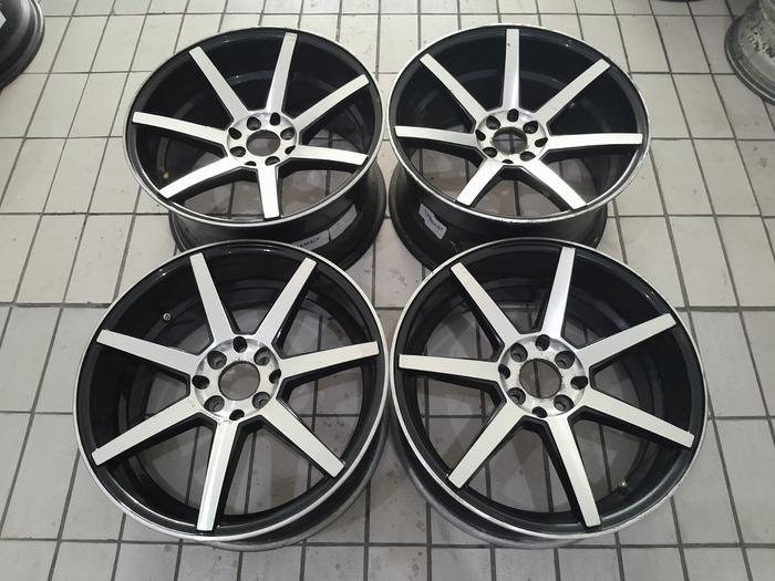VELG RACING SECOND RING 17 NE7 R17X7,5/9 PCD 4X100/114,3 ET42/30 B/P