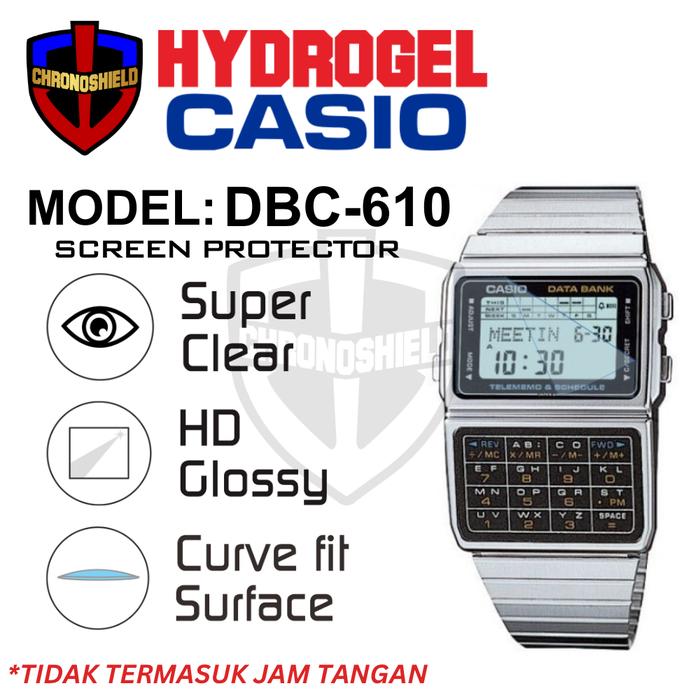 Antigores Jam Tangan Casio DBC 610 dbc610 Hydrogel