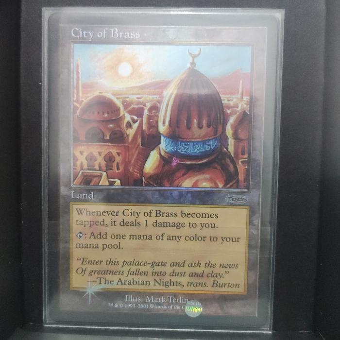 MTG FOIL CITY OF BRASS JSS