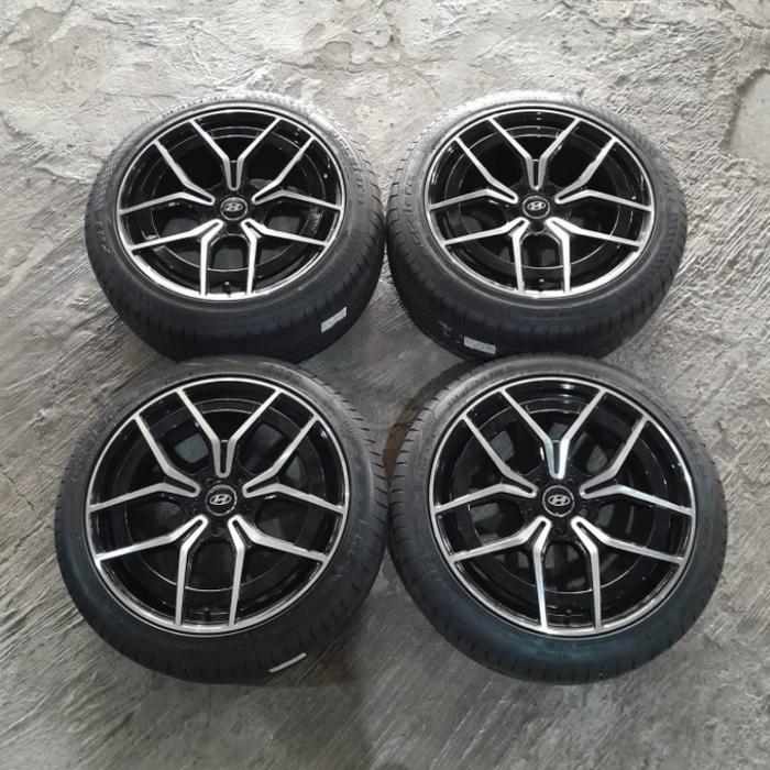 Velg Mobil Bekas HSR KIMIKA Ring 19 Pcd 5x112 + Ban 225/245 45 R20