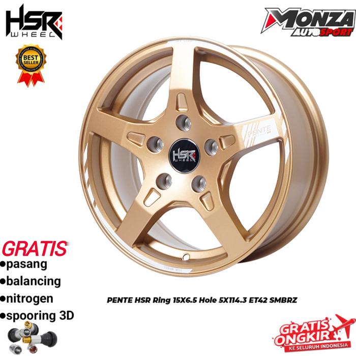 pelek variasi hsr pente R15 ertiga,innova,xpander,grandmax,luxio