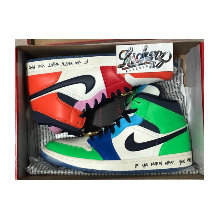 Melody Ehsani x Nike Air Jordan 1 Mid SE Retro Fearless ORIGINAL