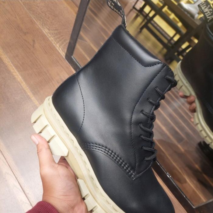 SALE DOCMART DR MARTENS 1460 BLACK RIKARD COMFORT 39 - 45 NEW ORIGINAL