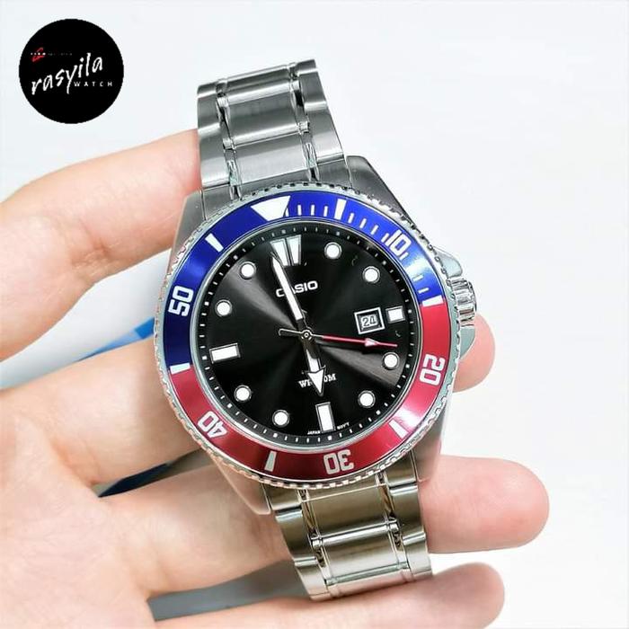 Casio MDV-107D / MDV107D - 1A3VDF Silver Blue