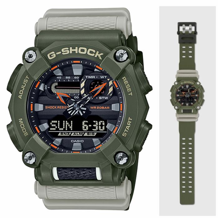 Jam Tangan Casio Gshock Pria GA-900HC-3A Original ga900hc ga900