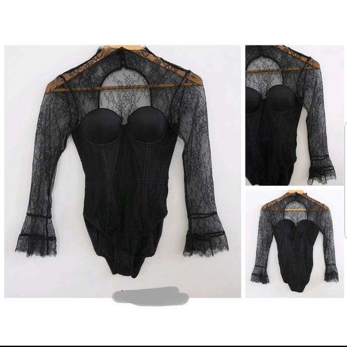 BODYSUIT KORSET H&M SEXY LINGERI (LASENZA VICTORIA SECRET VS HM HNM