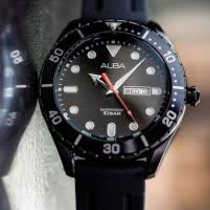 Alba AJ6119#AJ6119#AJ6119X1#Alba AJ6119X1#jam tangan pria Alba Aj6119