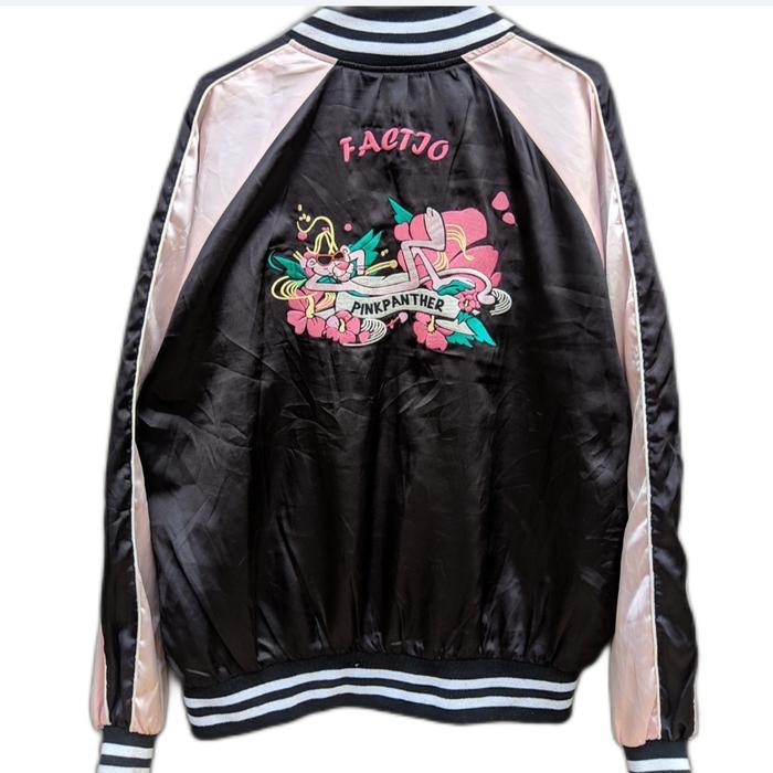 jaket pink panther second sukajan pink panther