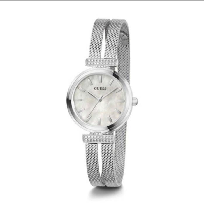 jam tangan wanita original GUESS GW0471L1 STAINLESS STEEL SILVER