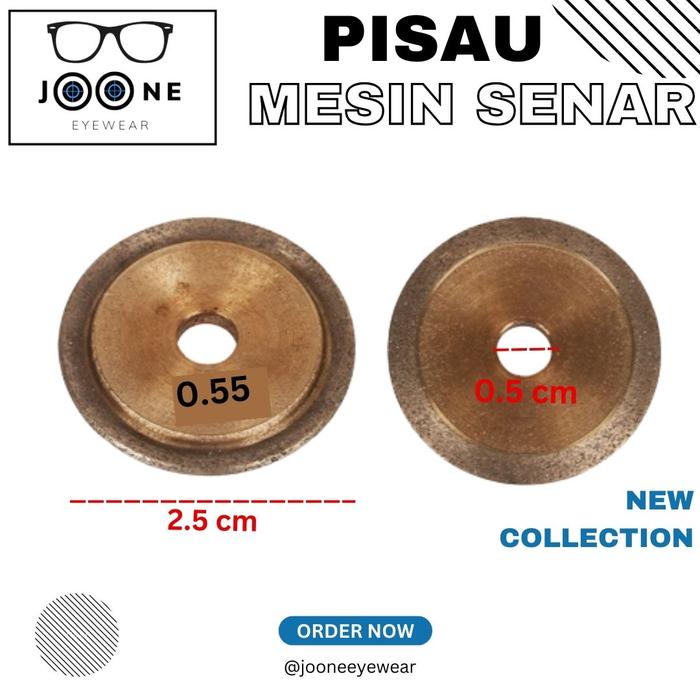 Pisau Mesin Senar Kacamata Groover