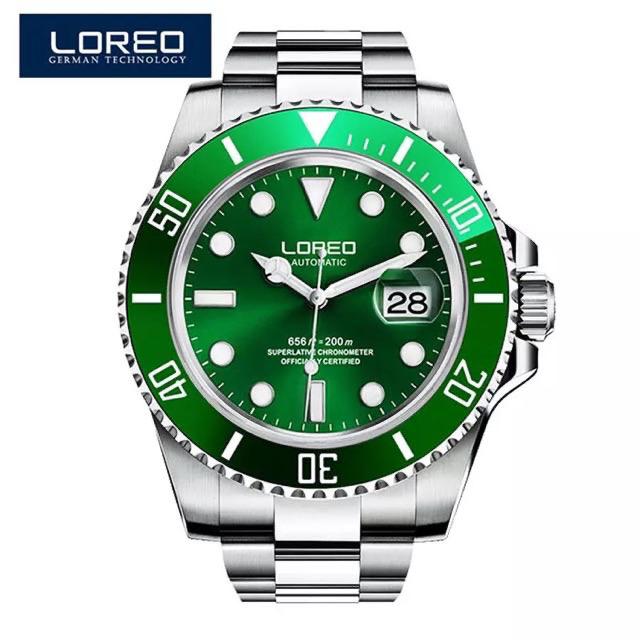 LOREO Automatic - Jam Homage Submariner Diver - Sapphire Crystal