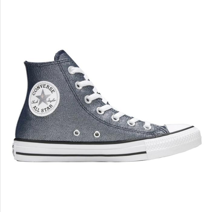 Sepatu Sneakers Wanita Converse CTAS Hi Prism Glitter Original A06906C