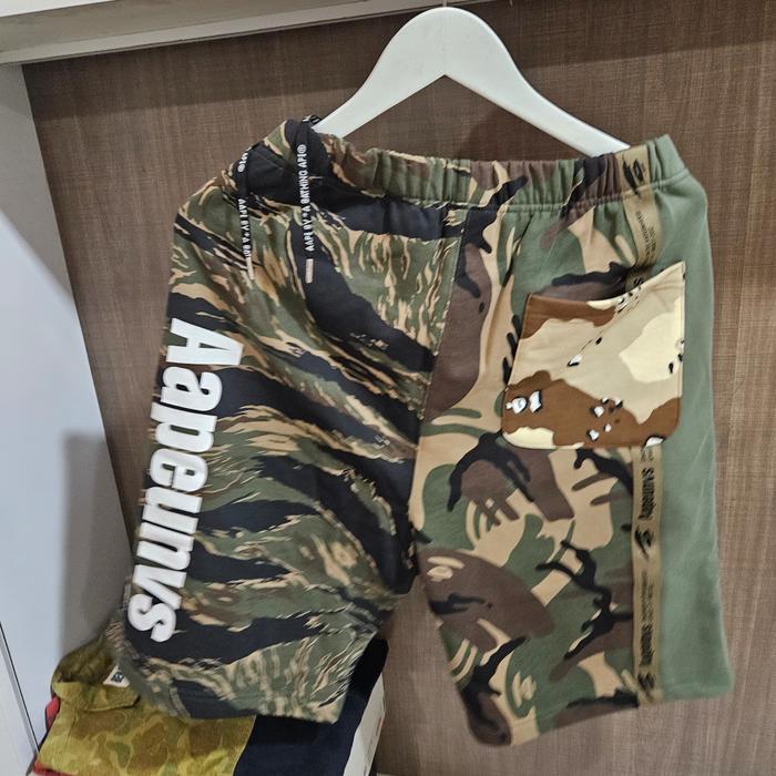 celana pendek aape cammo