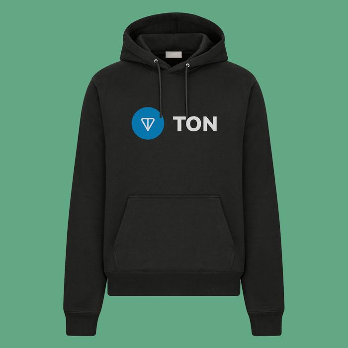 Hoodie Sweater TON Network telegram Crypto Blockchain fleece sweater
