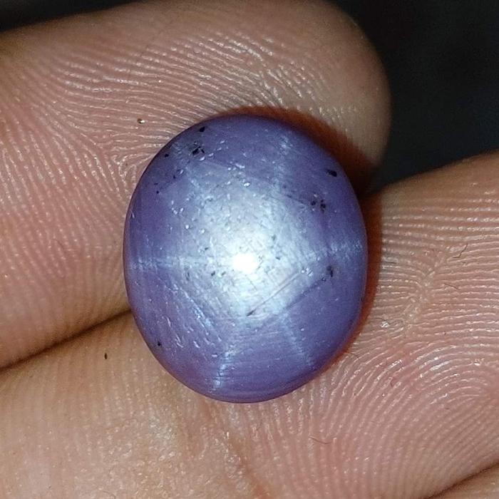 Natural purple safir