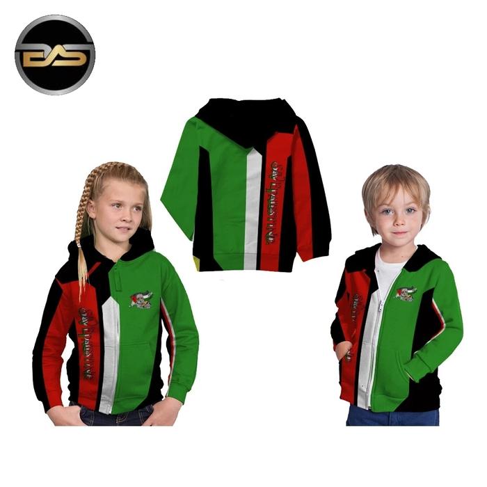 Jaket Anak Motif Palestina