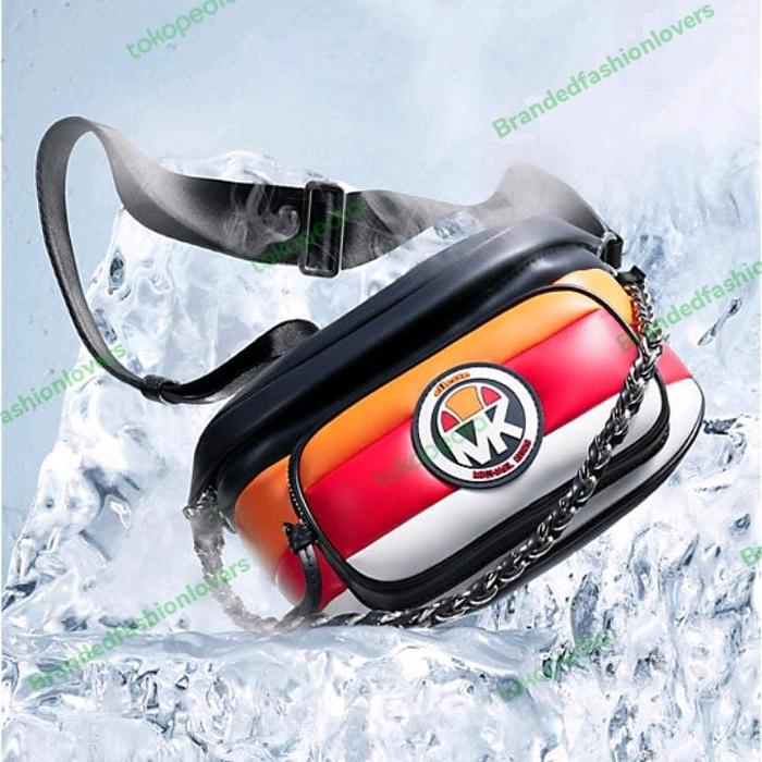 MK X Ellesse ColorBlock Messenger Bag