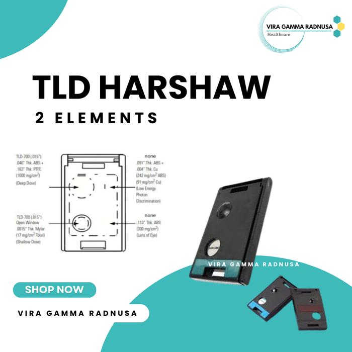 TLD HARSHAW 2 ELEMENTS RADIASI