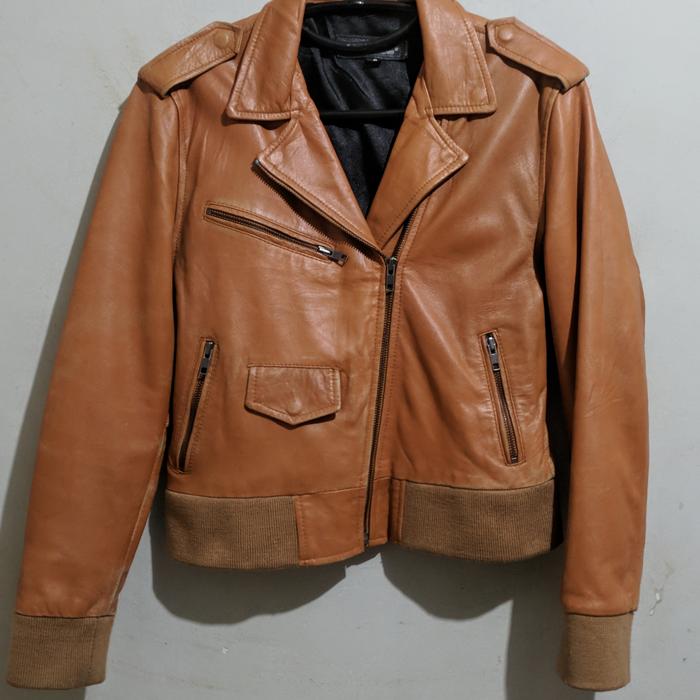 Jaket Kulit Ramones Liugoo Leathers