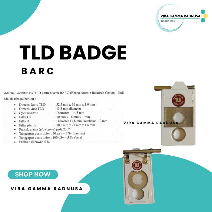 TLD BARC RADIASI TERMASUK ZERO CHECK