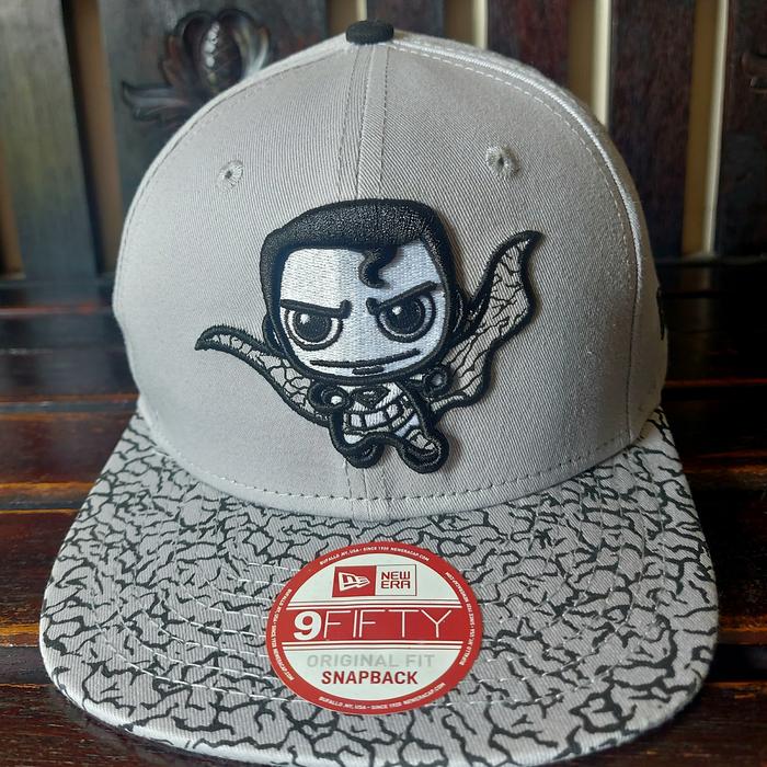 New Era 9Fifty DC Comics Superman Grey/Topi New Era Original Rare !
