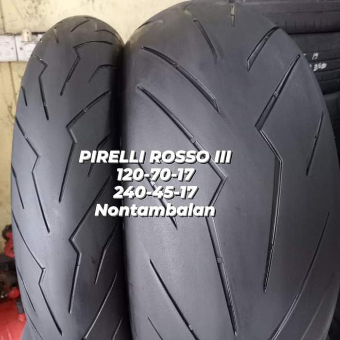 Pirelli Diablo ROSSO III 240-45-17 120-70-17