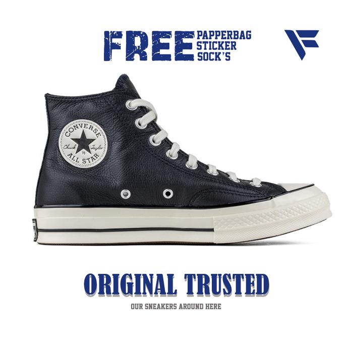 Converse CT All Star 70s High Leather Black White Original