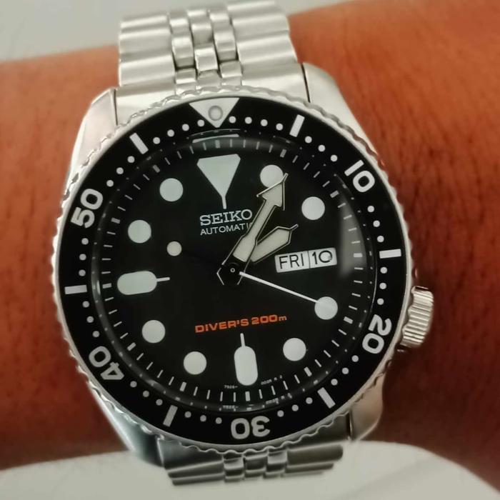 Seiko Black Boy 7S26-0020 SKX007KD Diver Scuba 200m TERJUAL